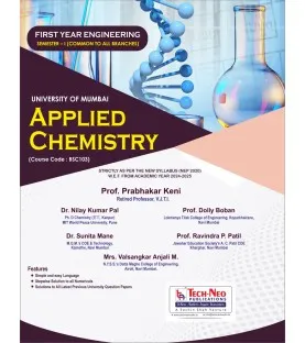 Applied Chemistry-1 First Year Engineering  Sem 1 TechNeo Publication | Mumbai University 