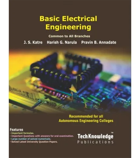 Basic Electrical Engineering  First Year  Sem 1 Techknowledge Publication
