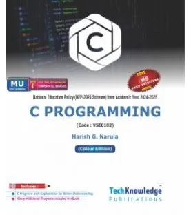 C Programming First Year Sem 1 Techknowledge Publication | Mumbai University
