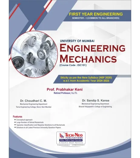 Engineering Mechanics First Year Sem 1 TechNeo Publication
