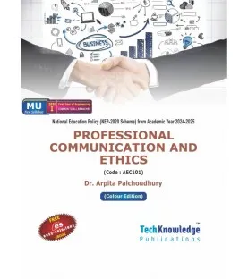 Professional Communication and Ethics First Year Sem 1 Techknowledge Publication | Mumbai University