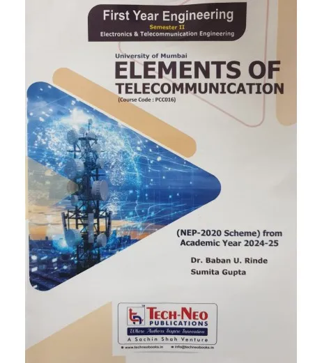Elements of Telecommunication First Year Sem 2 Engineering Techneo ...