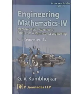 Engineering Mathematics Second  Year Sem 4 by G V Kumbhojkar | Latest Edition