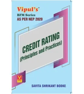 Credit Rating – Principles and Practices FYBFM Sem 1 Vipul Prakashan