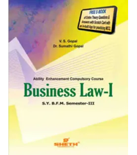 Business Law-I SYBFM Sem III Sheth Pub.