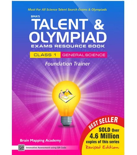 BMA's Talent and Olympiad Exams Resource Book for Class-1 Science