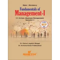 Fundamentals of Management  I FYBMS Sem 1 Sheth Publication