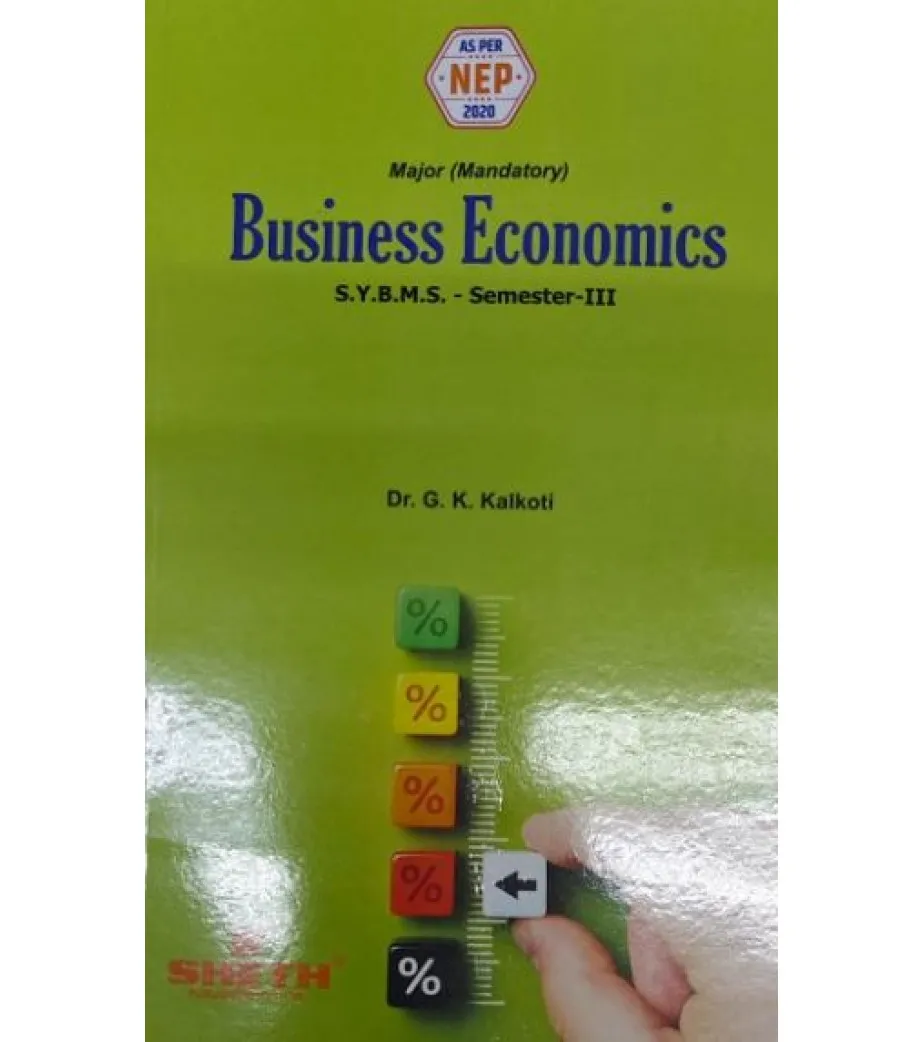 Business Economics SYBMS Sem 3 Sheth Publication | NEP 2020