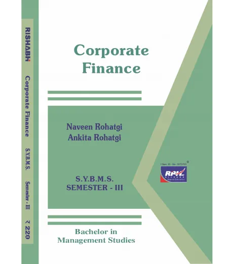 Corporate Finance SYBMS Sem III Rishabh Publication BMS Sem 3 - SchoolChamp.net