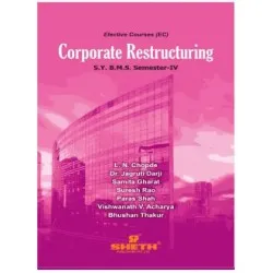 Corporate Restructuring SYBMS Sem 4 Sheth Publication
