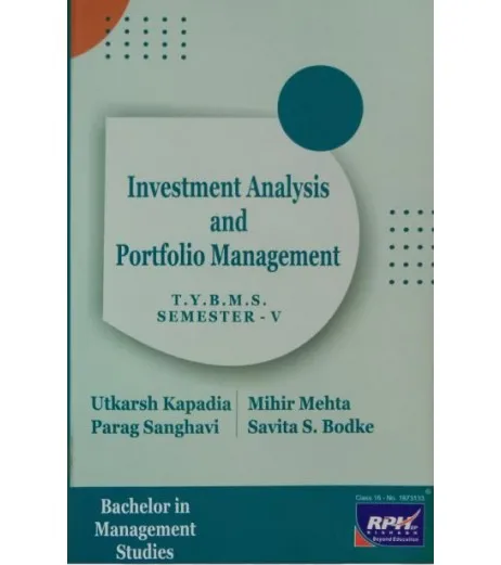 Investment Analysis and Portfolio Management  TYBMS Sem 5 Rishabh Publication