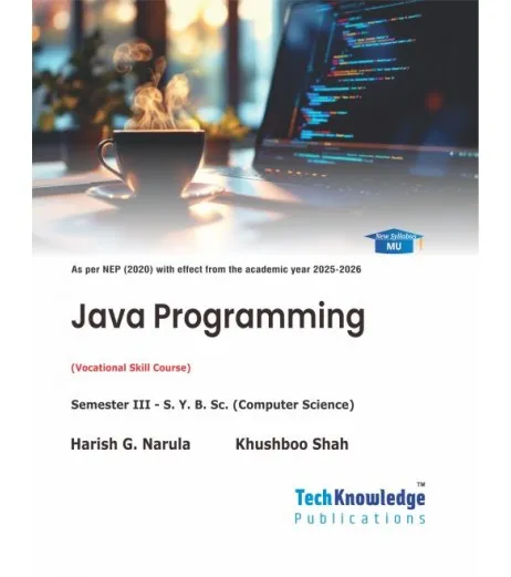 Buy Java Programming Sem 3 SyBSc-Computer Science Tech-Knowledge books
