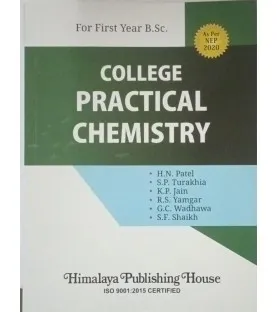 College Practical Chemistry F.Y.B.Sc First Year Himalaya Publication | NEP 2020