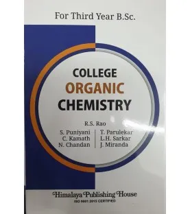College Organic Chemistry T.Y.B.Sc. Sem 5 and 6 Himalaya Publication