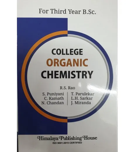 College Organic Chemistry T.Y.B.Sc. Sem 5 and 6 Himalaya Publication
