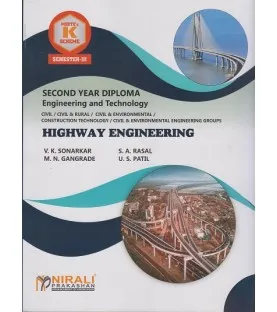 Nirali Highway Engineering MSBTE K Scheme Second Year Diploma Sem 3 Civil Engineering