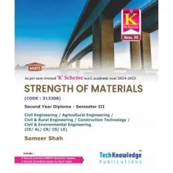 Strength of Materials MSBTE K Scheme Diploma Sem 3 Civil