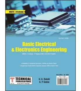 Basic Electrical & Electronics Engineering  MSBTE -K Scheme First Year Sem 2 CS/CSE/IT/AI&ML Technical Publication