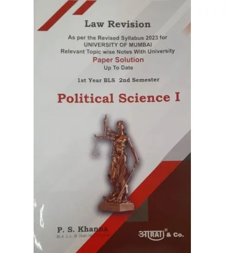 Aarti Political Science-I  Paper Solution Sem 2 for BLS | Mumbai University