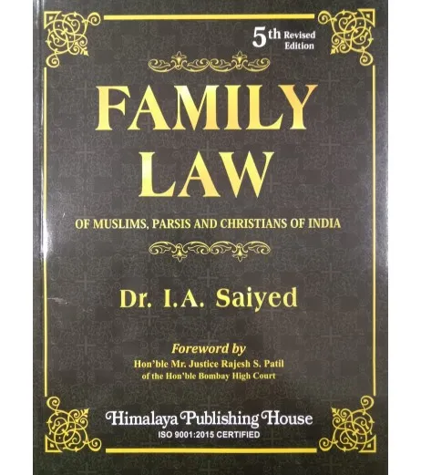 Family Law by Dr. I. A. Saiyed  Himalaya Publication