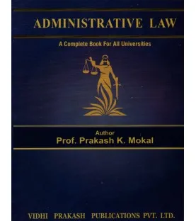 Administrative Law SYBSL and SYLLB  Sem 3 Prakash Mokal Law Books