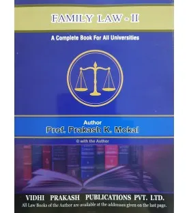 Family Law-II SYBSL and SYLLB  Sem 3 Prakash Mokal Law Books