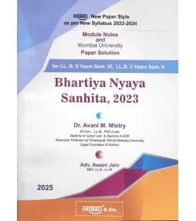 Aarti Bhartiya Nyaya Sanhita Paper Solution Sem 2 for BLS and LLB | Mumbai University 