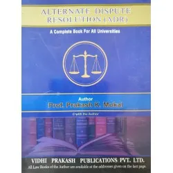 Alternate Dispute Resolution LLB  Mokal