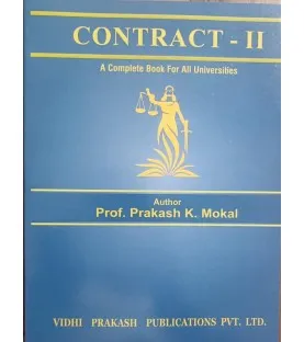 Contract-II SYBSL and SYLLB  Sem 4 Prakash Mokal Law Books