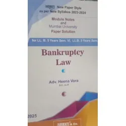 Aarti Bankruptcy Law Paper Solution Sem 4 for and LLB | Mumbai University 
