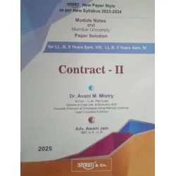 Aarti Contract II  Paper Solution Sem 4 for BLS and LLB | Mumbai University 
