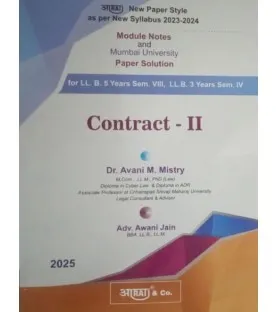 Aarti Contract II  Paper Solution Sem 4 for BLS and LLB | Mumbai University 