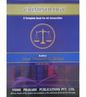 Criminology SYBSL and SYLLB  Sem 4 Prakash Mokal Law Books