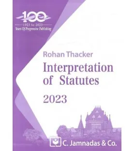 Jhabvala Interpretation of statutes Jamanadas | Latest Edition