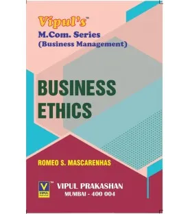 Business Ethics M.Com  Sem 1 NEP 2020 Vipul Prakashan