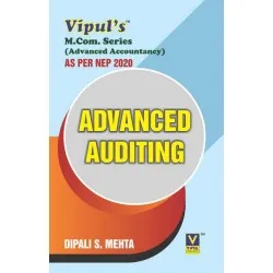 Advanced Auditing (Advanced Accountancy)  M.Com Sem 3 Vipul Prakasan