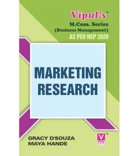 Marketing Research M.Com Sem 3 Vipul Prakashan 