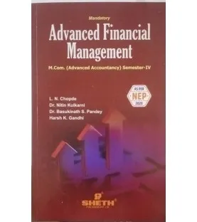 Advanced Financial Management M.Com Semester 4 Sheth  | Mumbai University 