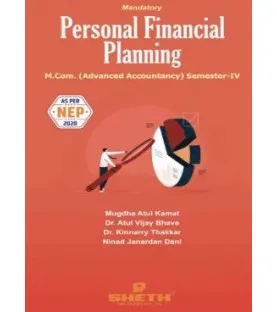 Personal Financial Planning M.Com Semester 4 Sheth Publication  | Mumbai University 