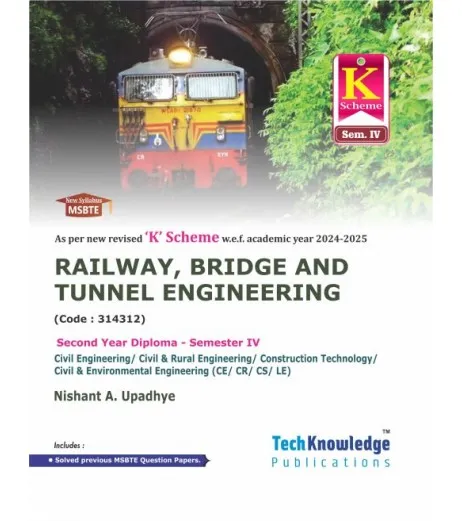Railway,bridge And Tunnel Engineering MSBTE Sem 4 Civil Engineering ...