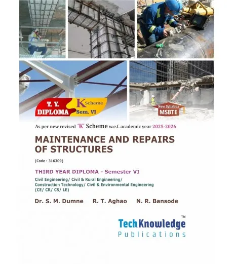Buy Maintenance and Repairs of Structures (K Scheme) Sem 6 Civil ...