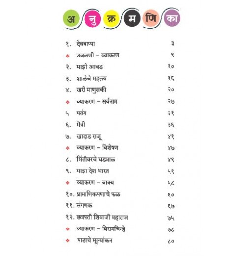 Kiran Sulabh Marathi Class 3