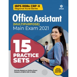 Arihant 15 Practice Sets for IBPS RRB CRP - 10 Office Assistant Multipurpose Main Exam