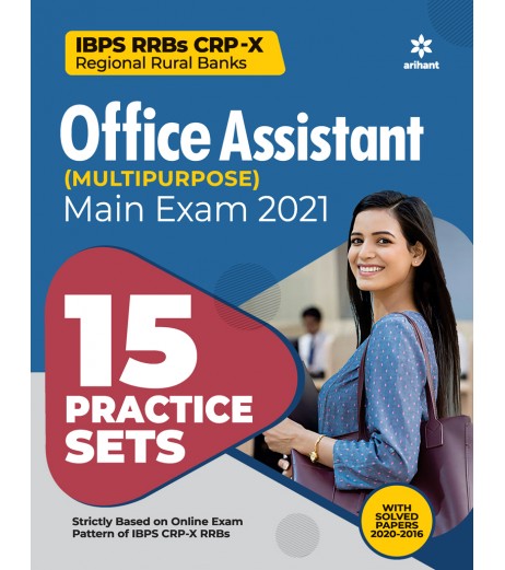 Arihant 15 Practice Sets for IBPS RRB CRP - 10 Office Assistant Multipurpose Main Exam