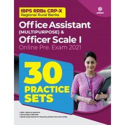 Arihant 30 Practice Sets for IBPS RRB CRP - 10 Office Assistant Multipurpose And Officer Scale I Online Preliminary Exam