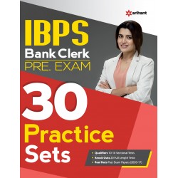 Arihant 30 Practice Sets IBPS Bank Clerk Pre Exam