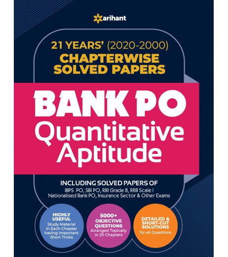 Arihant Bank PO Solved Papers Quantitave Aptitude