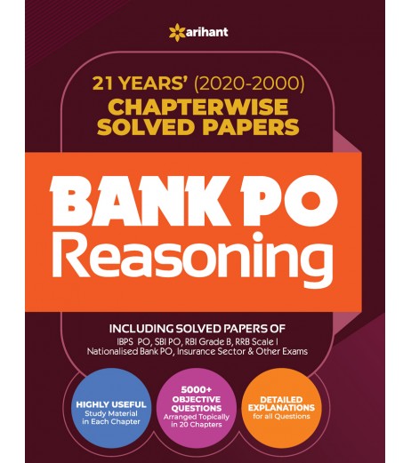 Arihant Bank PO Solved Papers Reasoning Banking - SchoolChamp.net