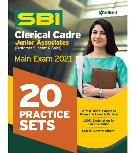 Arihant SBI Clerk Junior Asscociates 20 Practice Sets Mains Exam 