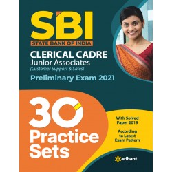 Arihant SBI Clerk Junior Associates 30 Practice Sets Preliminary Exam 